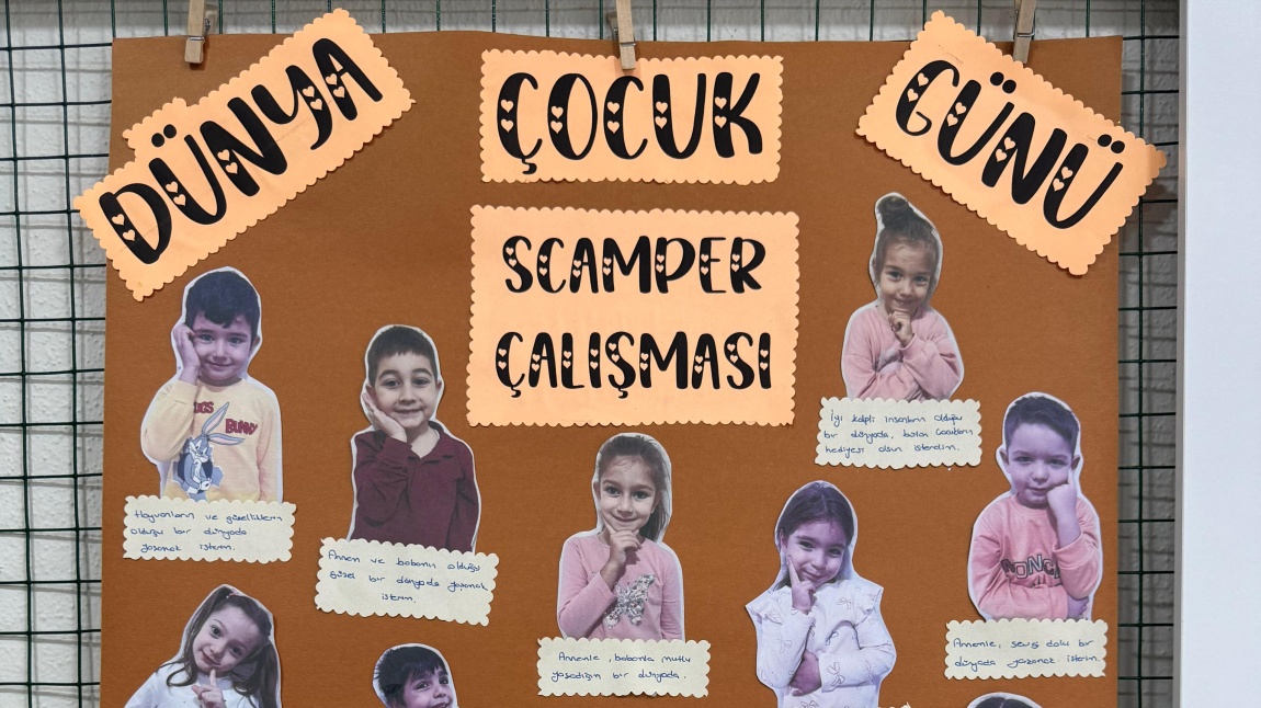 5 YAŞ A SINIFINDA SCAMPER ÇALIŞMASI